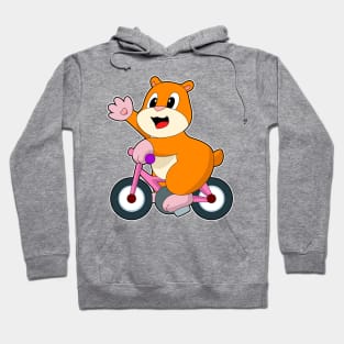 Hamster Bicycle Hoodie